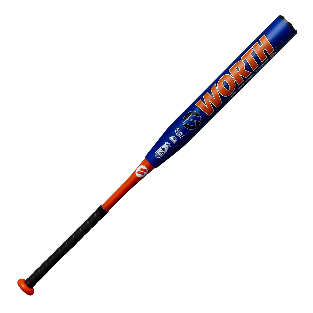 2020 Worth Menas Purcell XXL 14 2PC USSSA Slowpitch Softball Bat WAP20U - Image 3