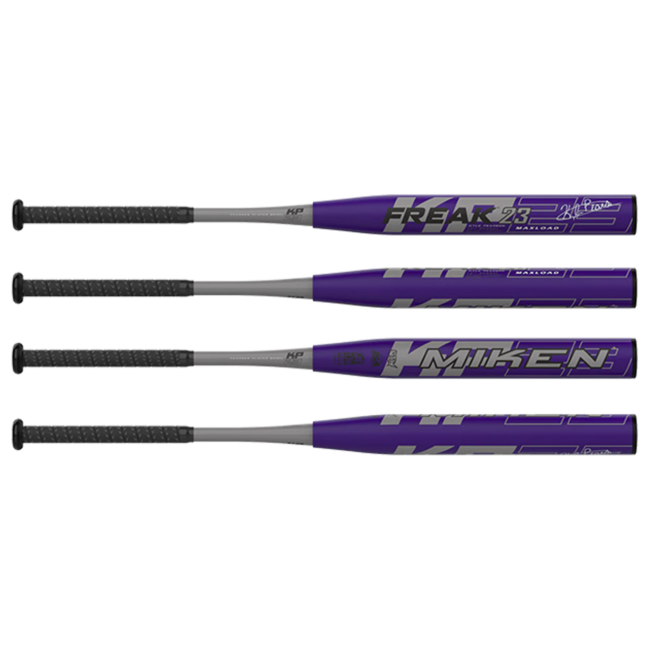 2022 Miken FREAK 23 Limited Edition Maxload 2pc 12" Barrel USSSA Slowpitch Softball Bat - Purple - MKPSPU - Image 3