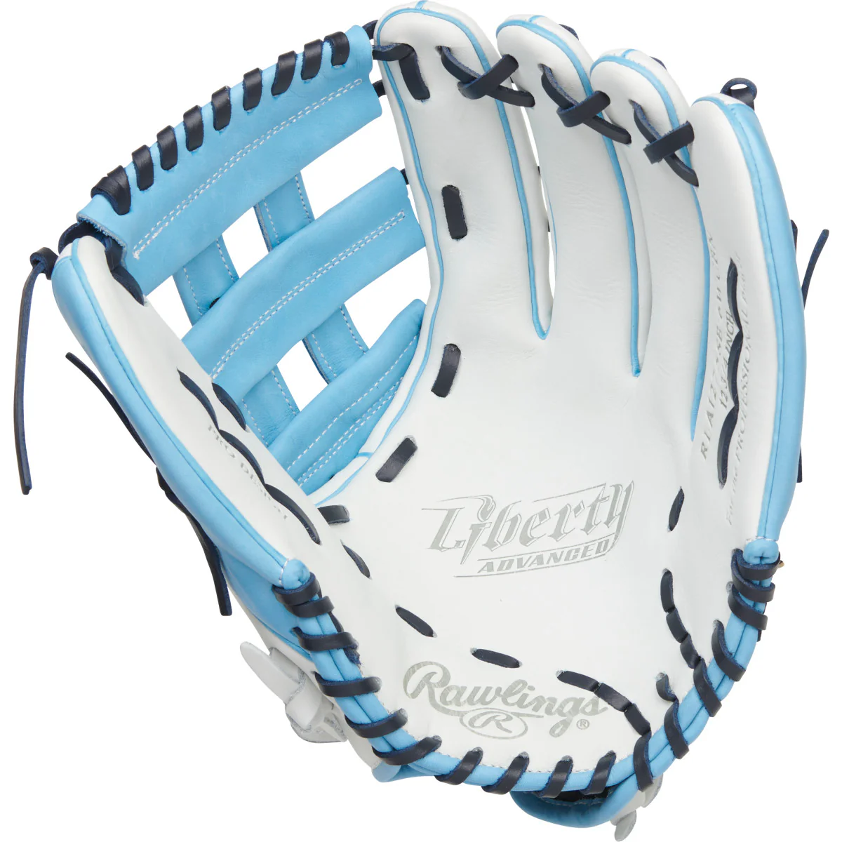 2022 Rawlings Liberty Advanced Series 12.75" Softball Glove - RLA1275SB-6WCBN - Image 2