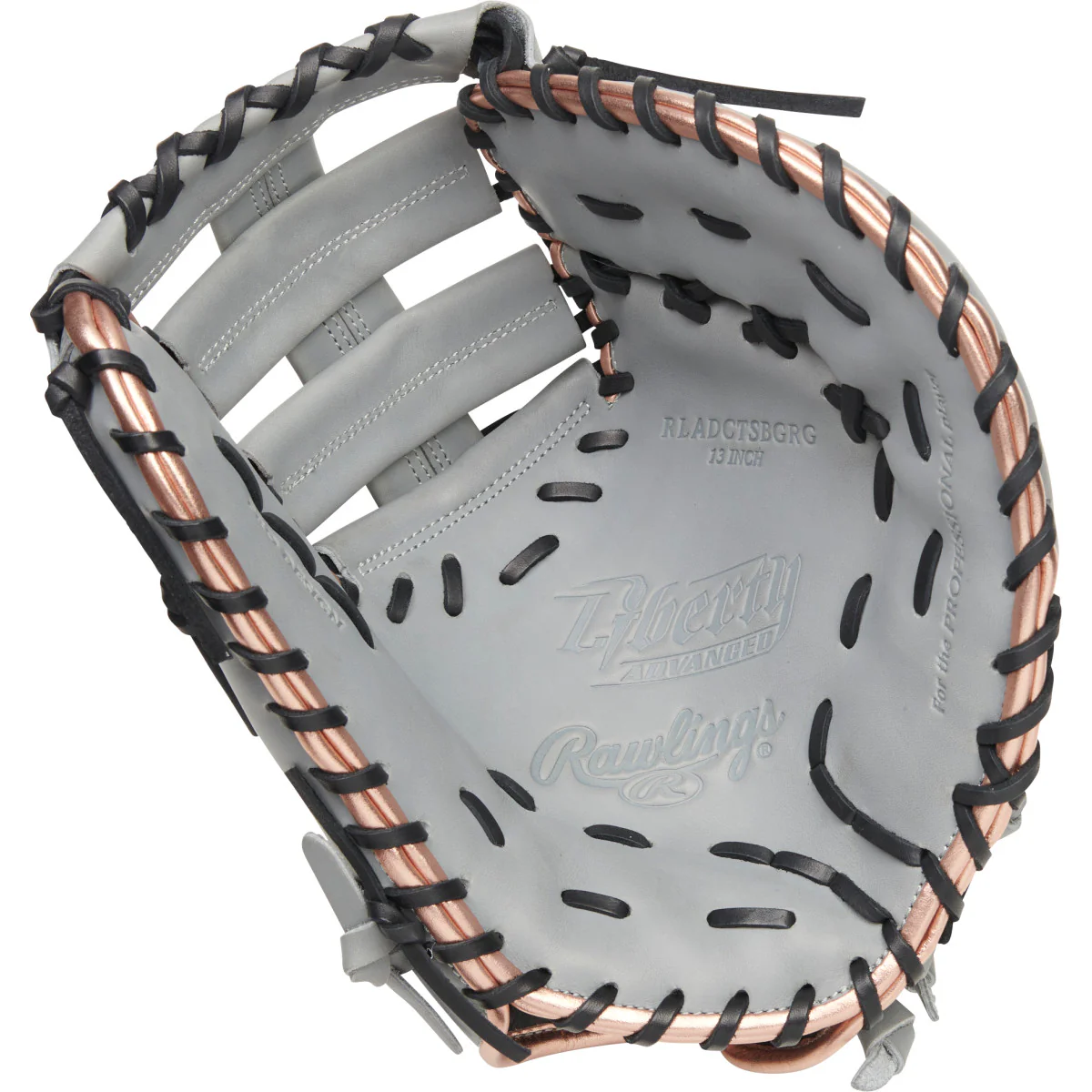 2022 Rawlings Liberty Advanced Series 13" First Base Softball Mitt/Glove - RLADCTSBGRG - Image 2