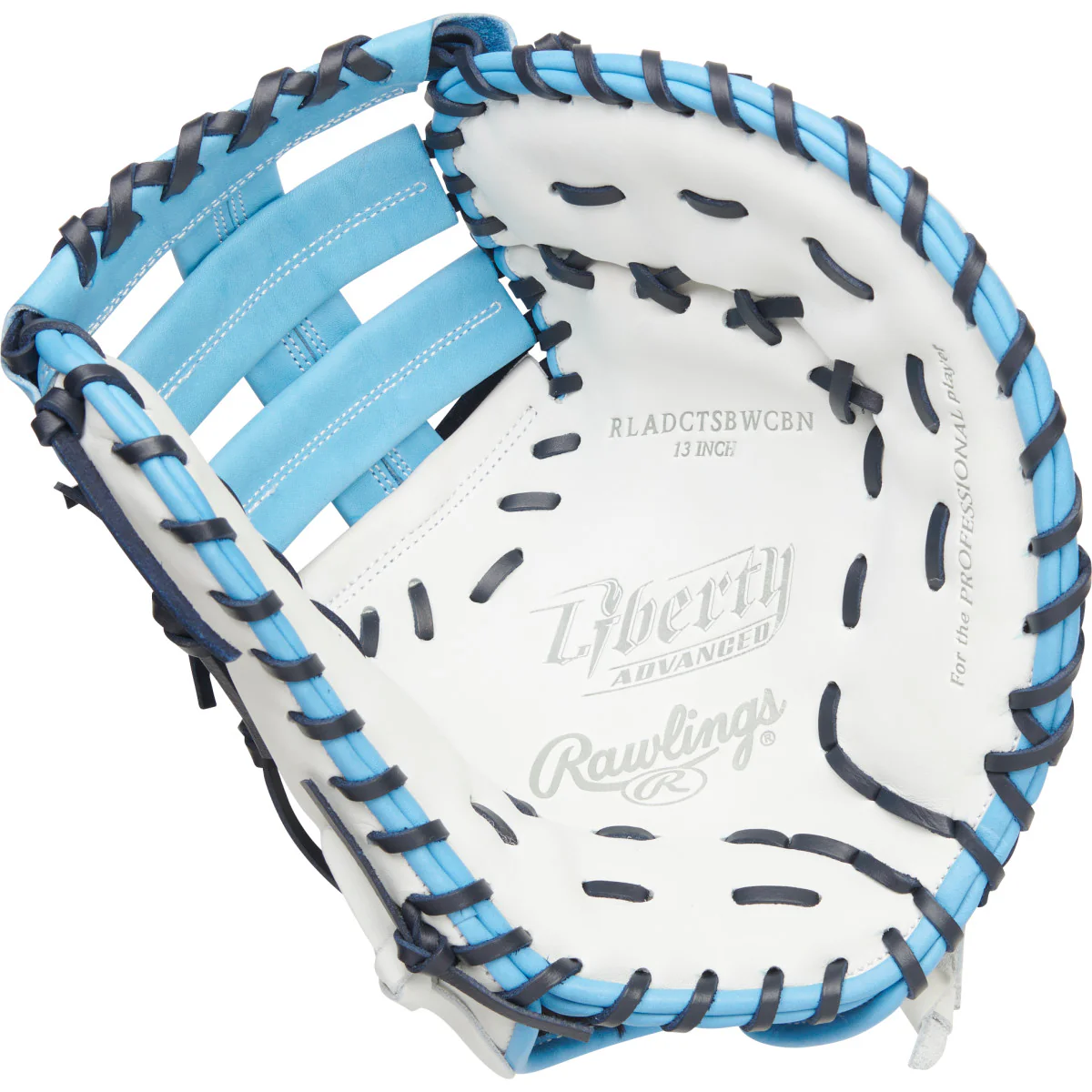 2022 Rawlings Liberty Advanced Series 13" First Base Softball Mitt/Glove - RLADCTSBWCBN - Image 2