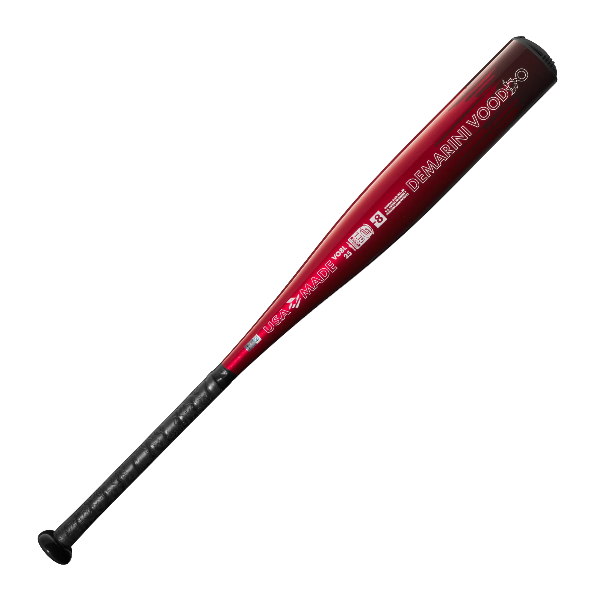2025 Demarini Voodoo One Piece (-8) USSSA Baseball Bat - WBD2539010 - Image 3
