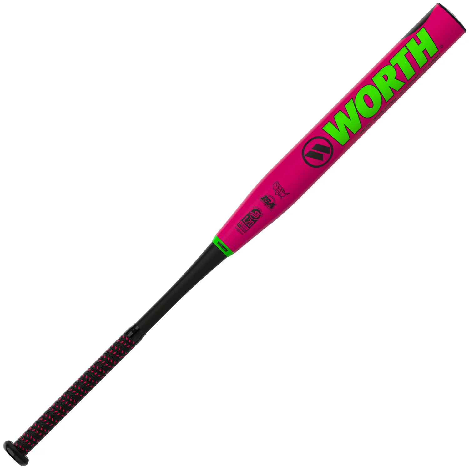 2023 Worth Legit Watermelon SmashLoad 13.75" 2PC USSSA Slowpitch Softball Bat WMLP2U - Image 3