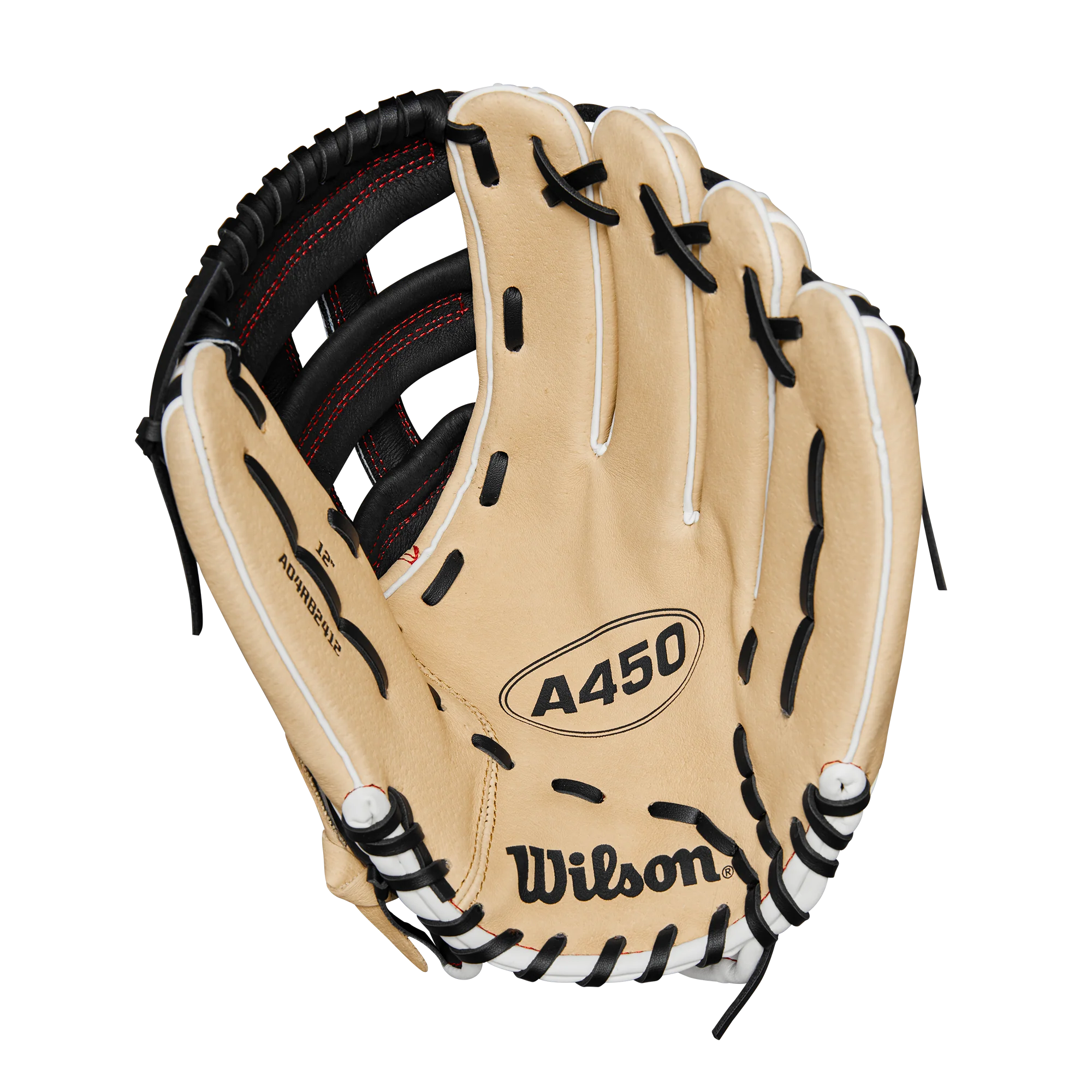 2024 A450™ 12” Youth Baseball Glove - WBW10147612 / WBW10147712 - Image 2