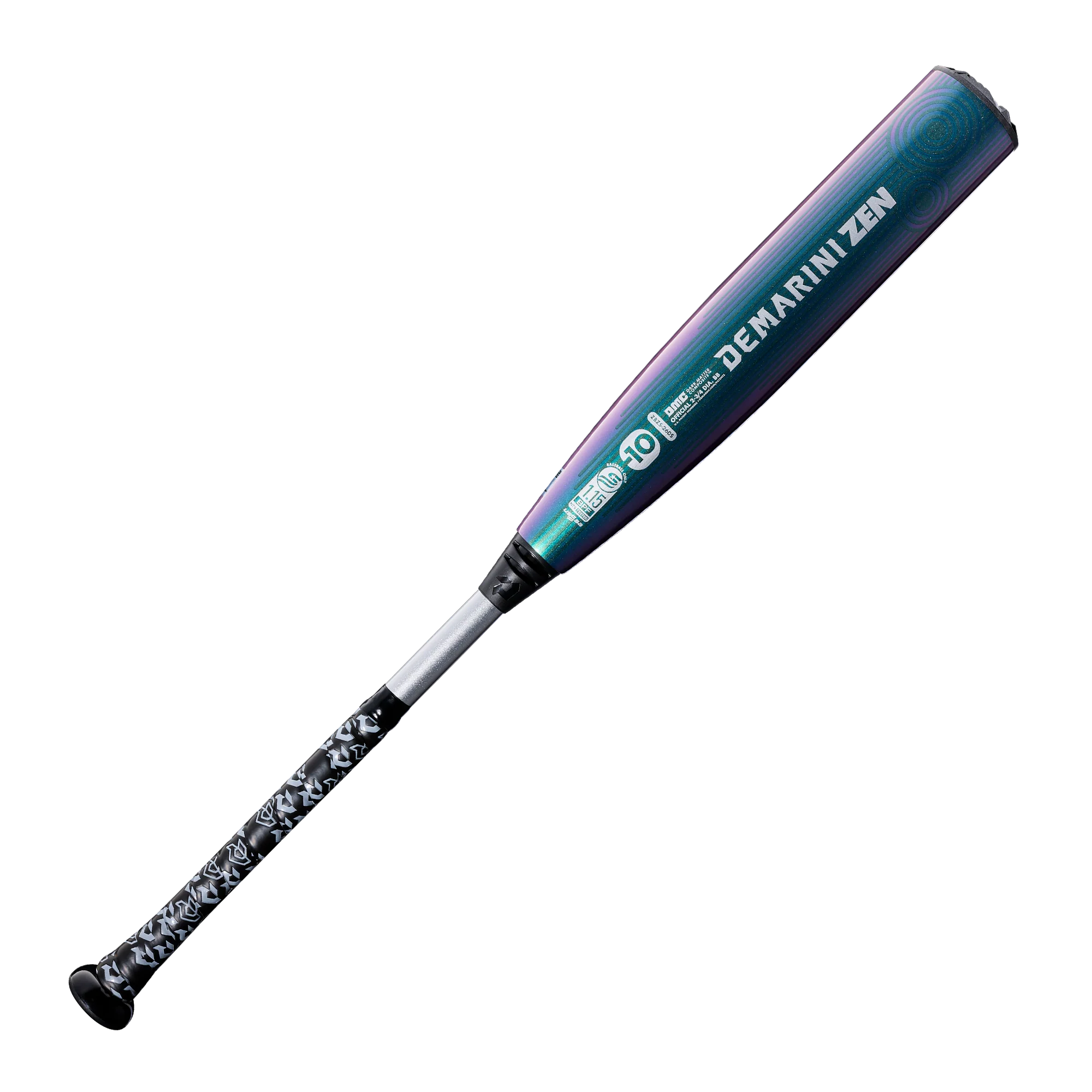 2026 DeMarini CF Zen (-10) 2 ¾” USSSA Limited Edition "OIL SLICK" Baseball Bat - WBD2655010 - Image 3