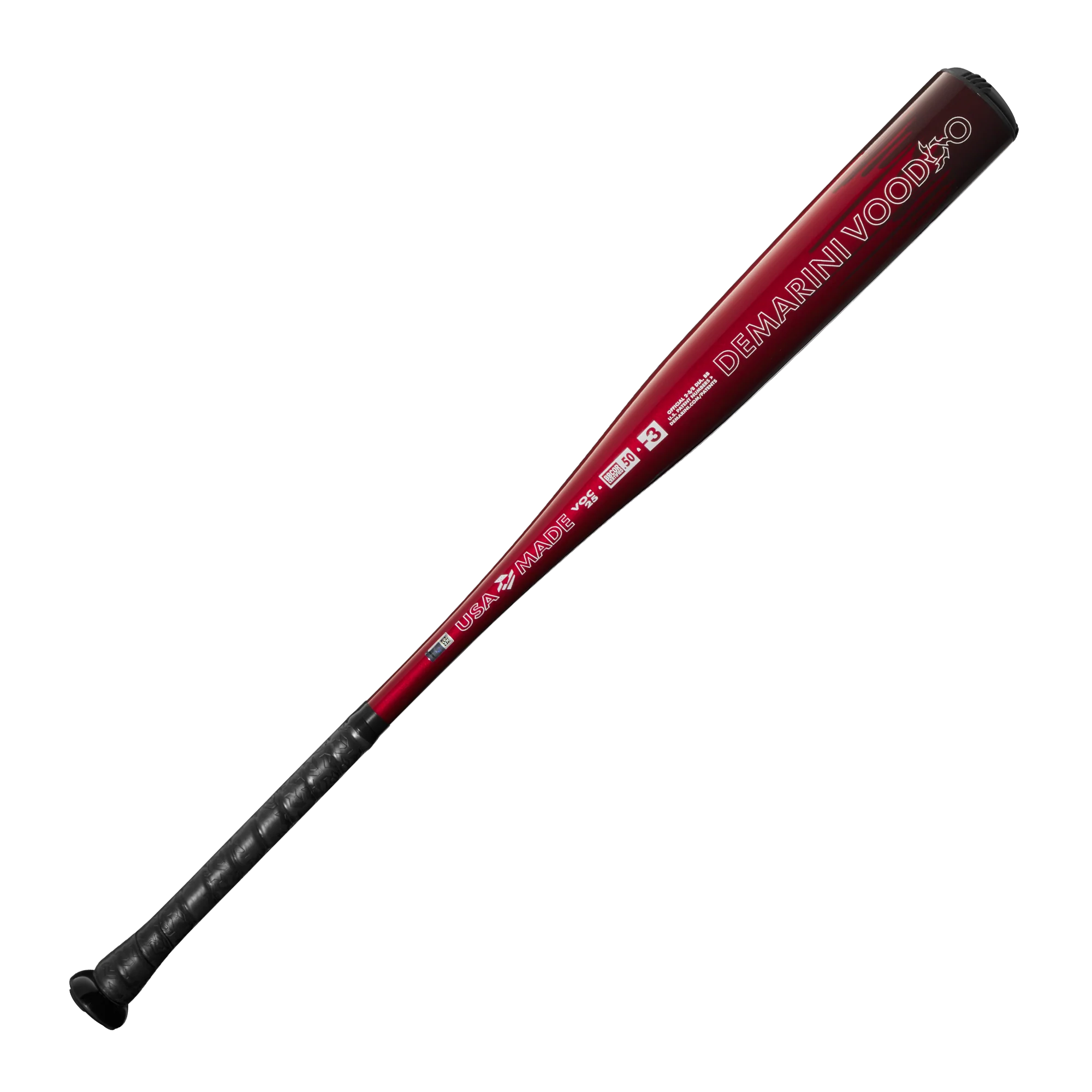 2025 DeMarini Voodoo One Piece (-3) BBCOR Baseball Bat - WBD2527010 - Image 3