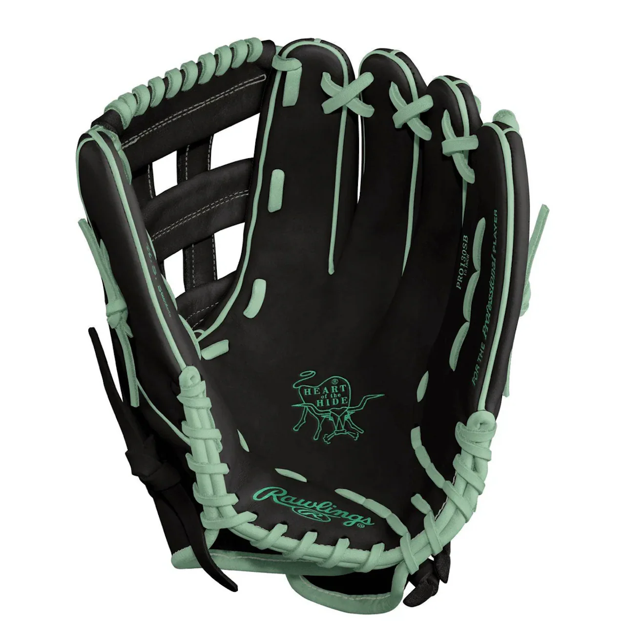2025 Exclusive Rawlings Heart of The Hide 13" Softball Glove - PRO130SP-6BM - Image 2