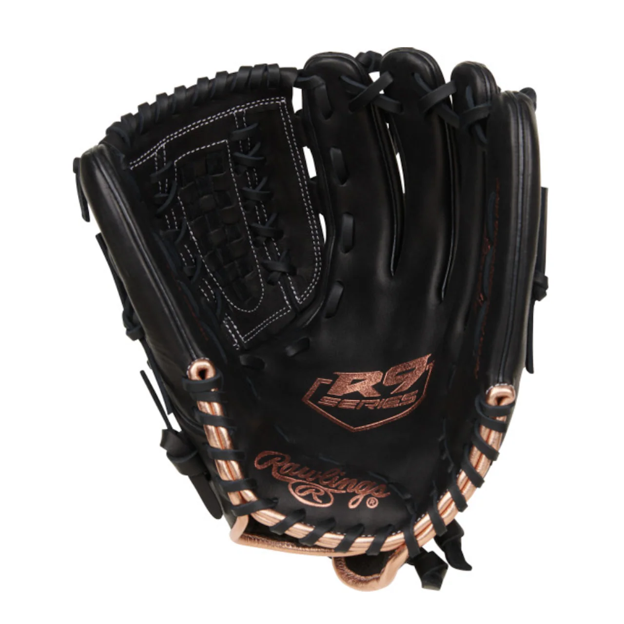 2025 Rawlings R9 Softball 12.5" Softball/Fastpitch Fielding Glove -R9SB125-18B - Image 2