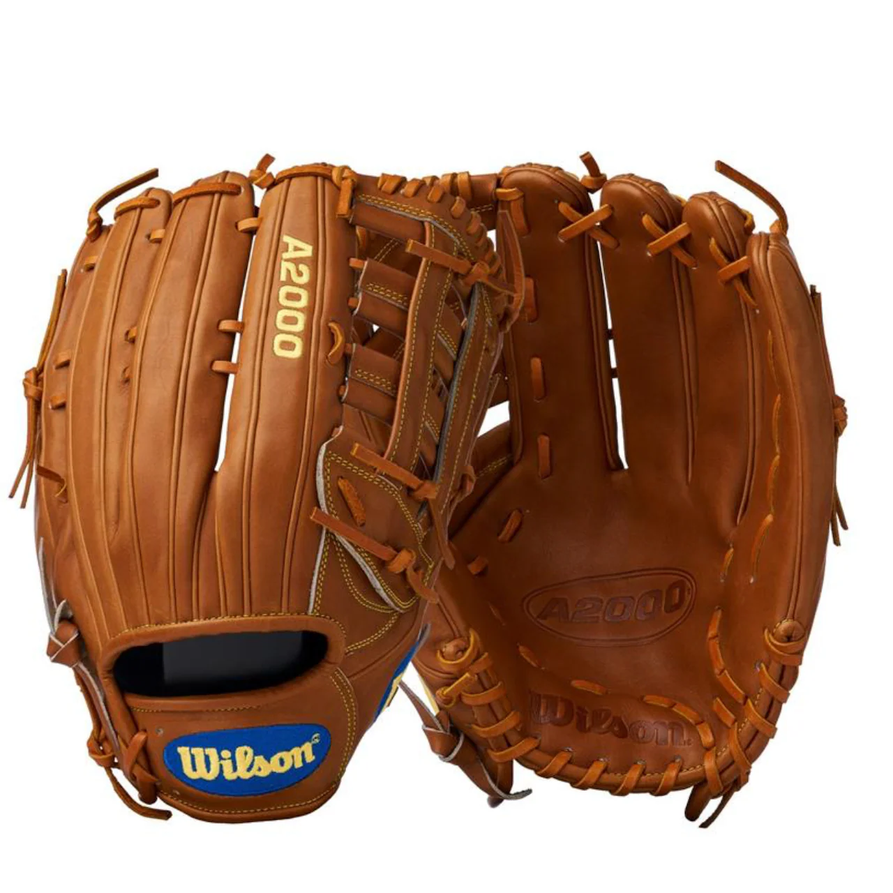 2025 Wilson A2000 13.5" Solid Saddle/Tan Slowpitch Softball Glove - WTA25RSP135ST / WTA25LSP135ST