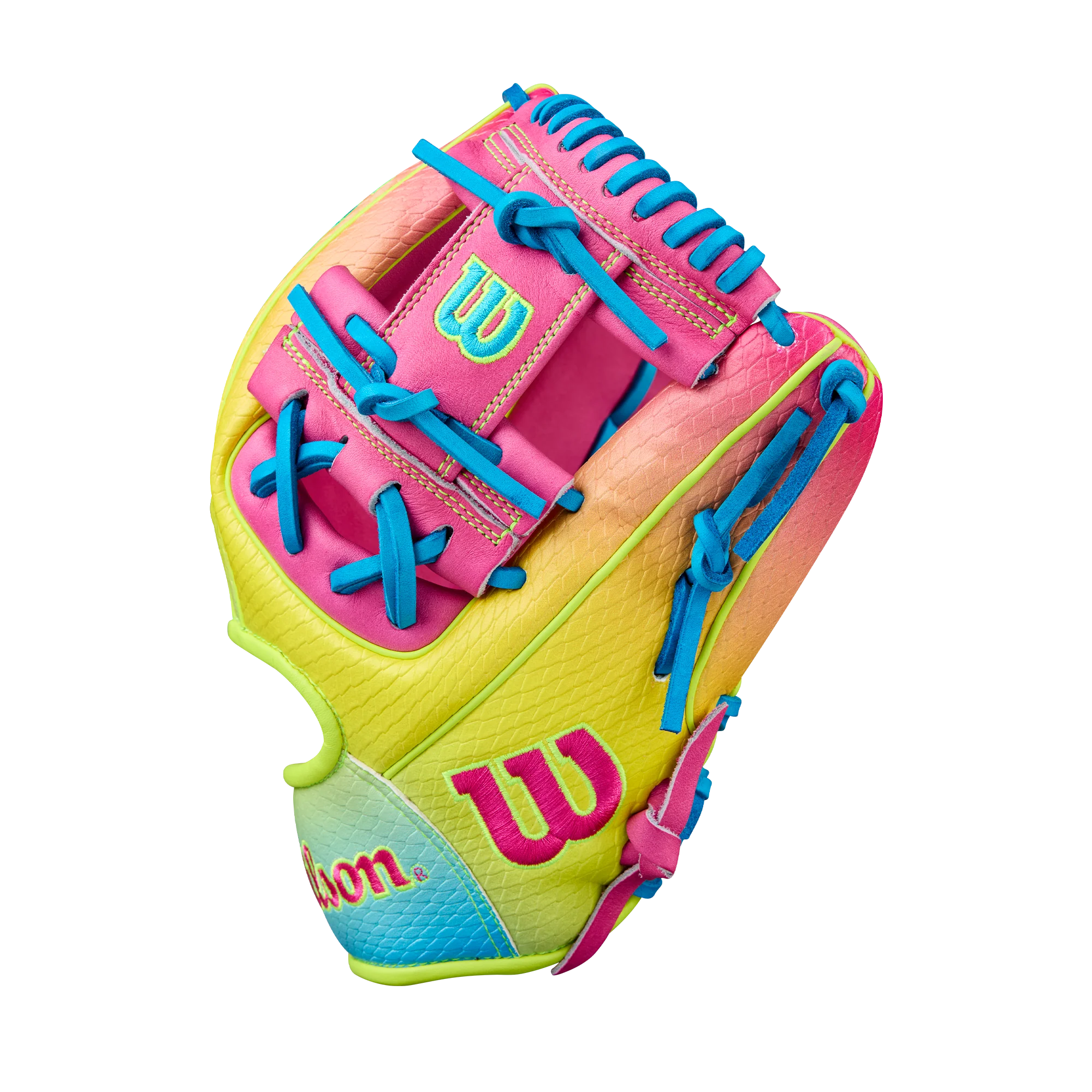 2025 Wilson A2000 1786 Model 11.5" Baseball Glove Pink Lemonade- WBW103492115 - Image 3