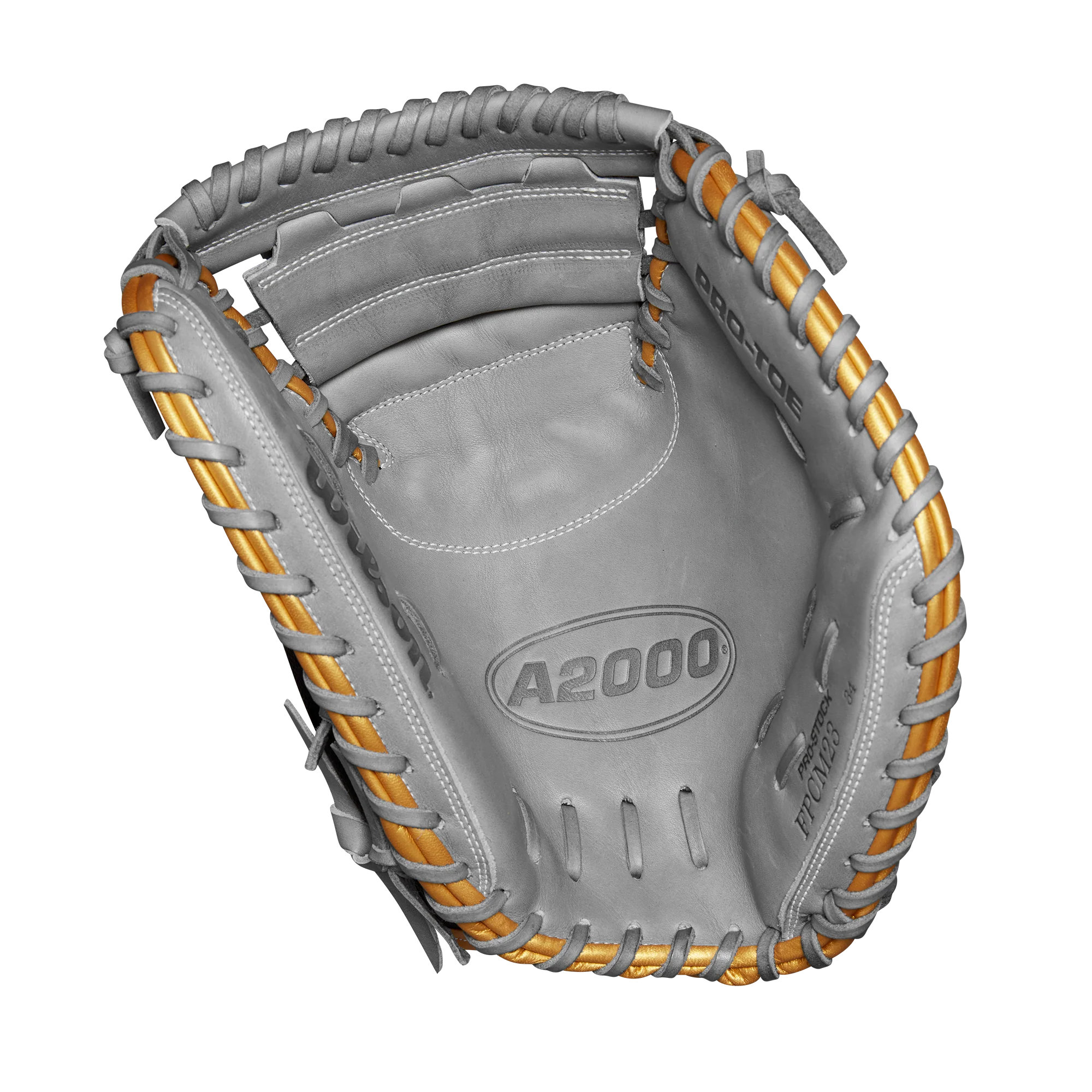 2025 Wilson A2000 34" FPCM23 Fastpitch Softball Catchers Mitt - WBW10274434 - Image 2