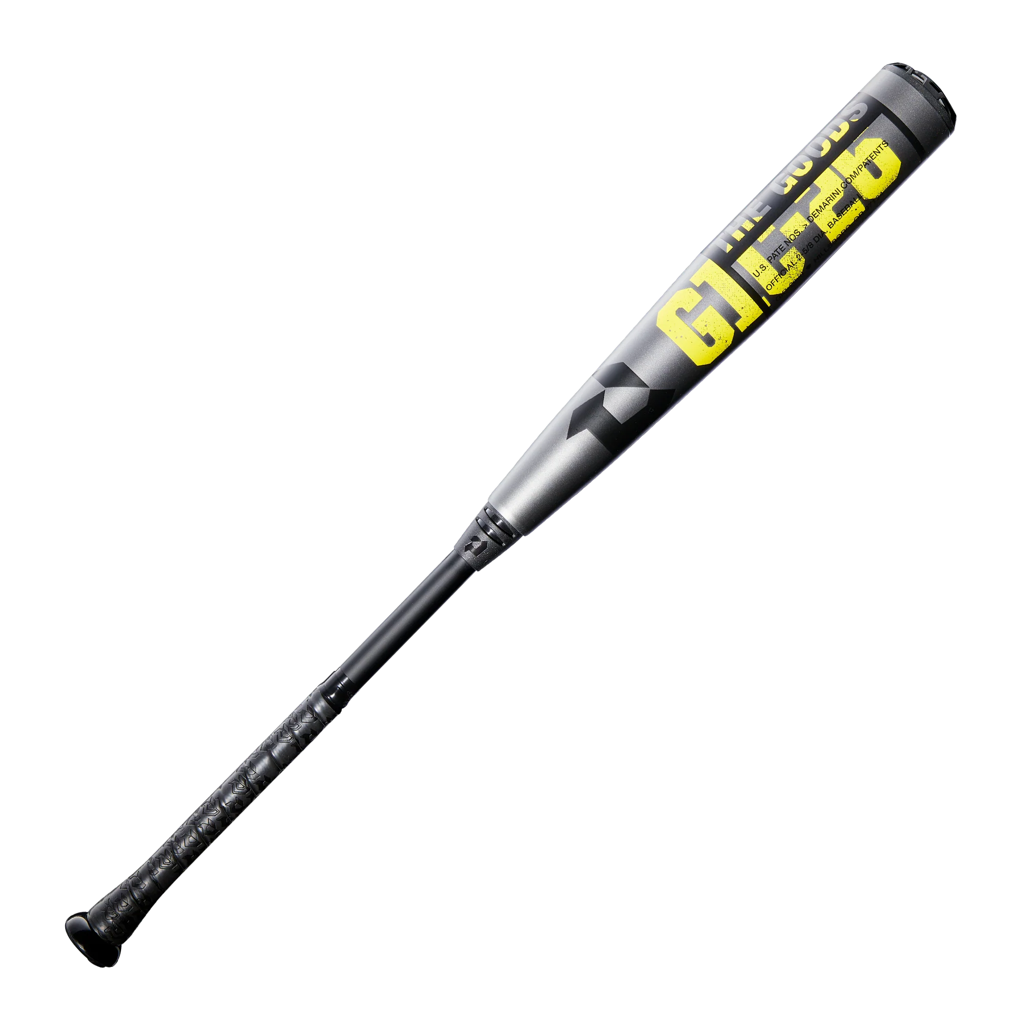 2026 DeMarini Limited Edition "Gunmetal" The Goods V3 (-3) BBCOR Baseball Bat - WBD2650010