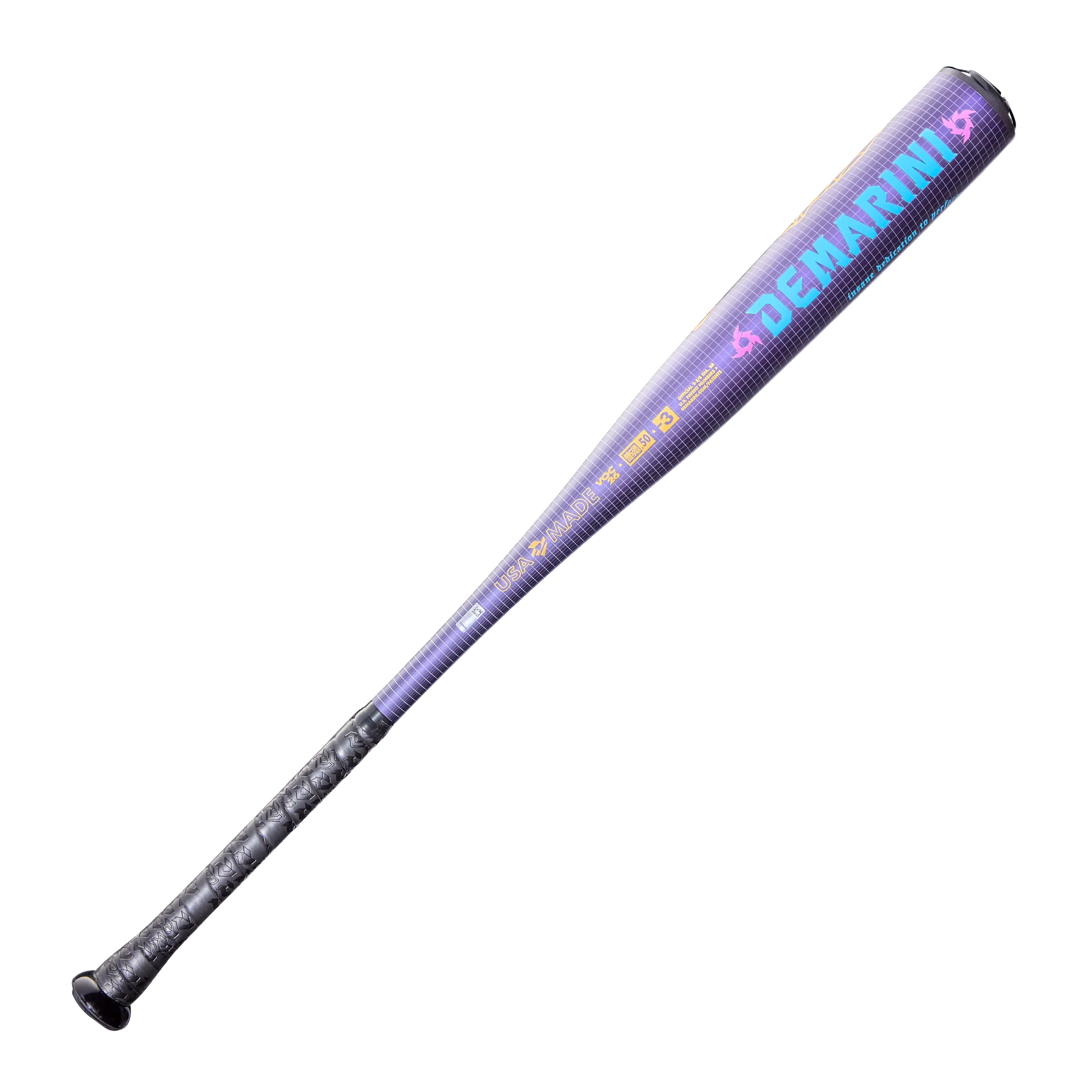 2026 DeMarini Voodoo One Piece (-3) BBCOR Baseball Bat - WBD2587010 - Image 3