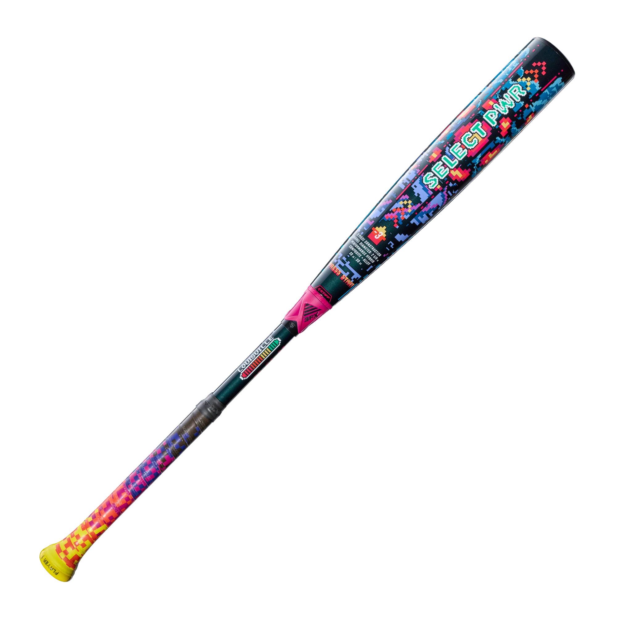 2026 Louisville Select PWR Limited Edition "Player 1" (-3) BBCOR Baseball Bat - WBL4182010
