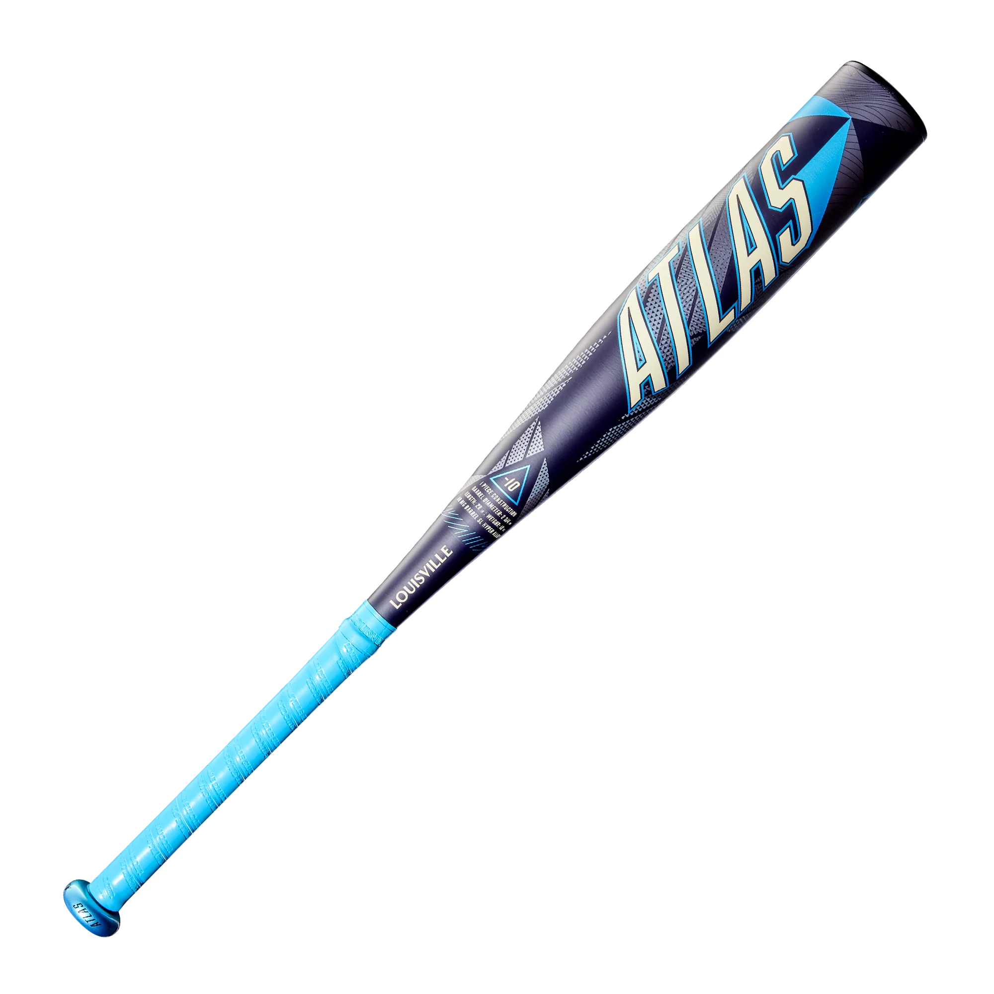 2026 Louisville Slugger Atlas Junior Big Barrel JBB (-10) 2 3/4" USSSA Baseball Bat - WBL4124010