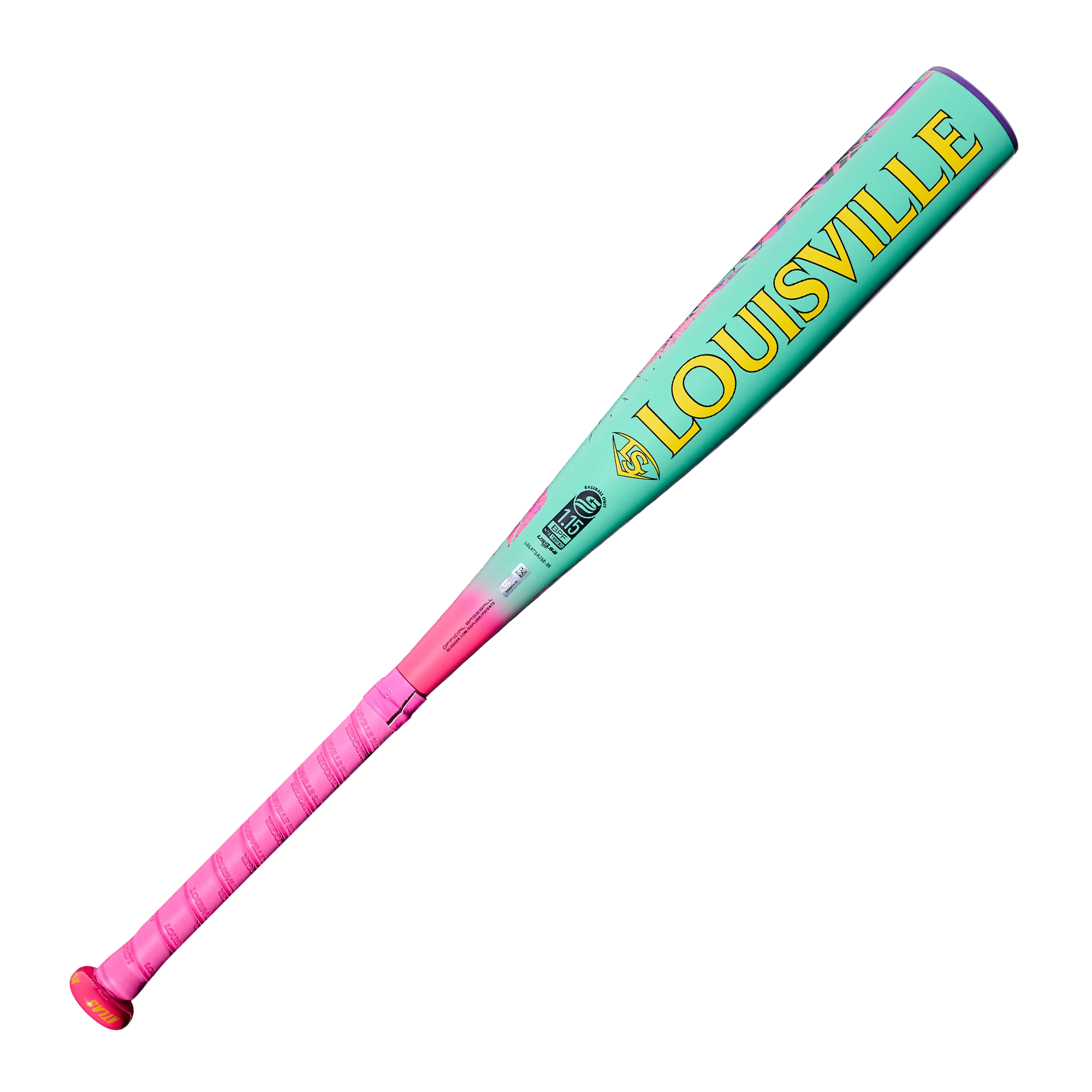 2026 Louisville Slugger Atlas "WildStyle" Junior Big Barrel JBB (-10) 2 3/4" USSSA Baseball Bat - WBL4210010 - Image 3