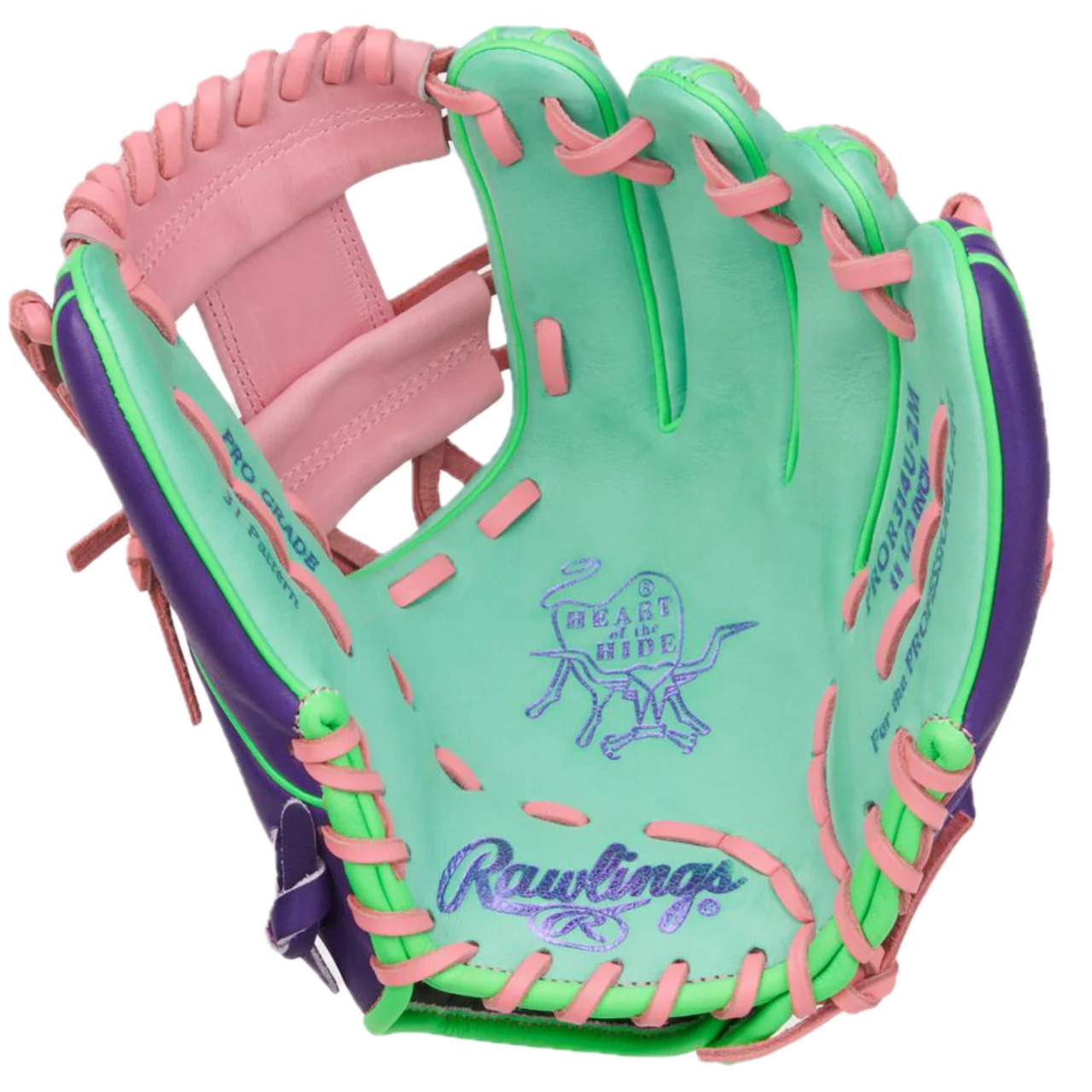 2026 Rawlings 11.5" ContoUR Fit Heart of the Hide Baseball Fielding Glove - PROR314U-2M - Image 2