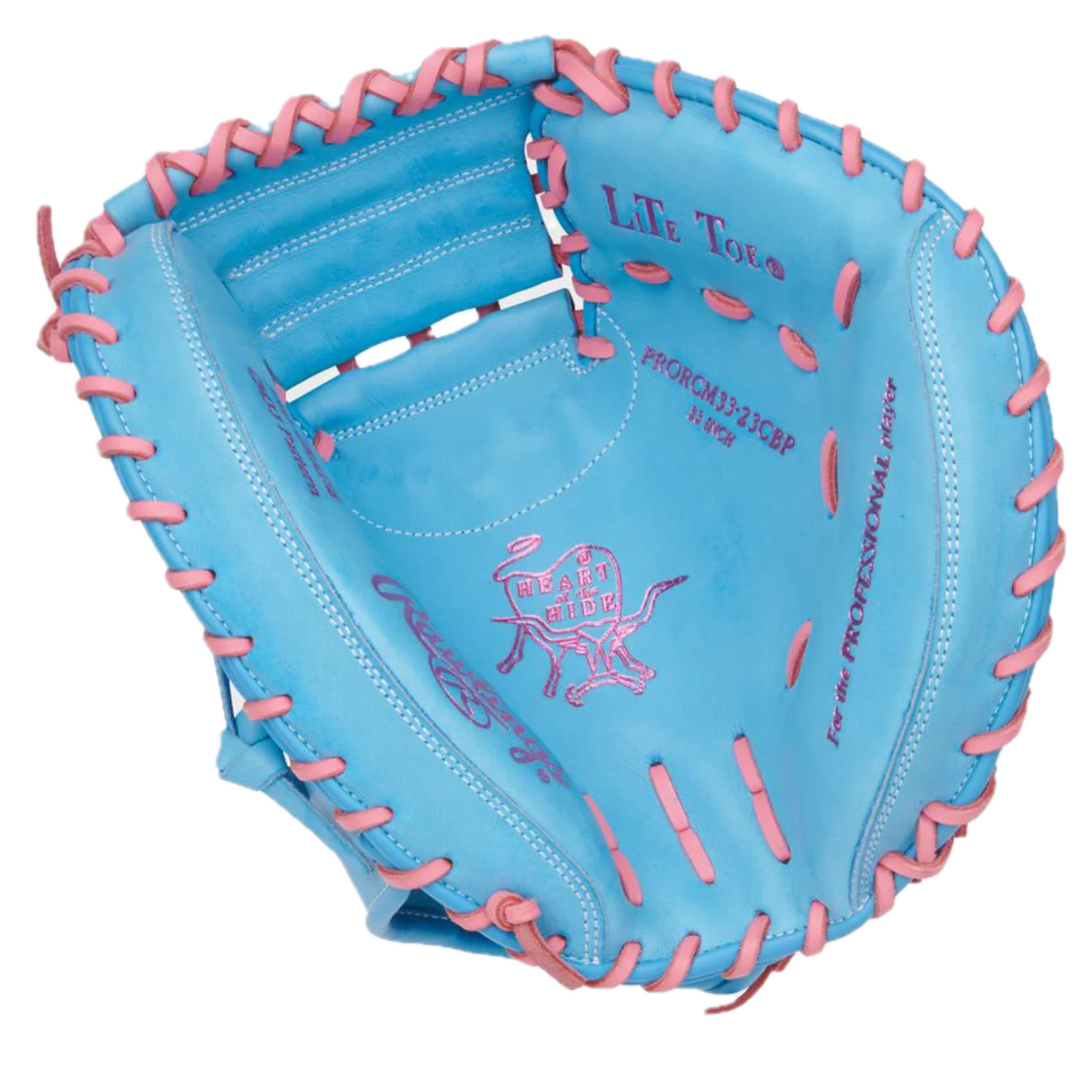 2026 Rawlings Heart of the Hide 33'' Baseball Catcher's Glove/Mitt - PRORCM33-23CBP - Image 2