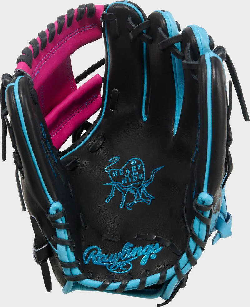 2026 Rawlings HEART OF THE HIDE SPRING BREAK EDITION Baseball 11.5in Fielding Glove - PROR204-2BBE - Image 4