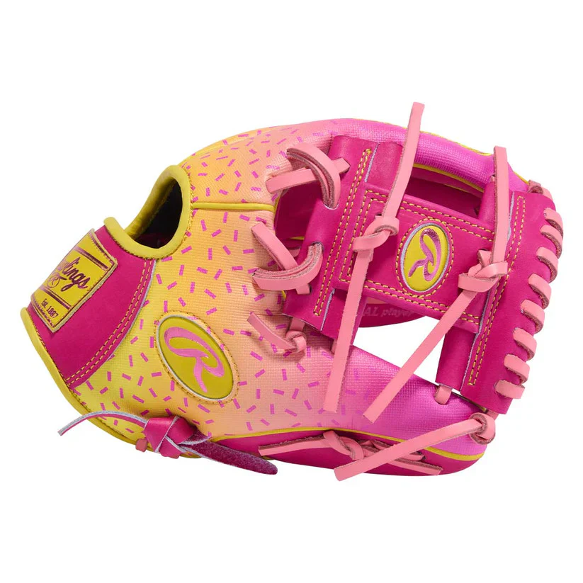 2026 Rawlings HEART OF THE HIDE SPRING BREAK EDITION Baseball 11.5in Fielding Glove - PROR204-2BEP - Image 4