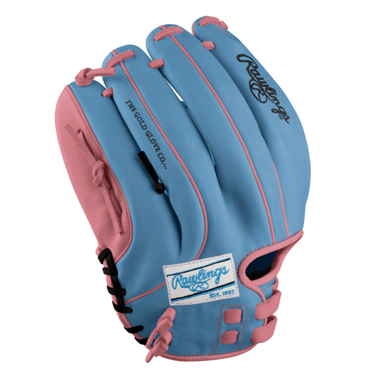 2026 SISC Exclusive Rawlings Heart of the Hide PRO13SB Pattern 13" Fielding Glove - 2026-PRO13SB-Caroline/Pink - Image 3