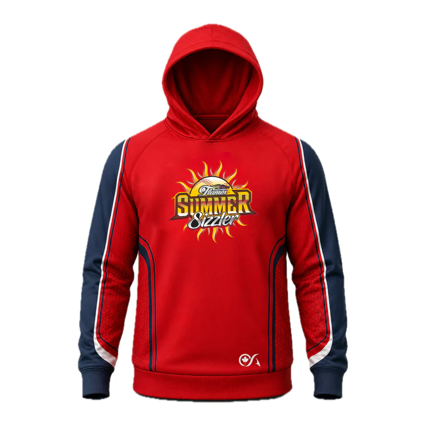 2026 Stratford Flames Full Dye Summer Sizzler Hoodie - Hoodie Buy-In - Image 2