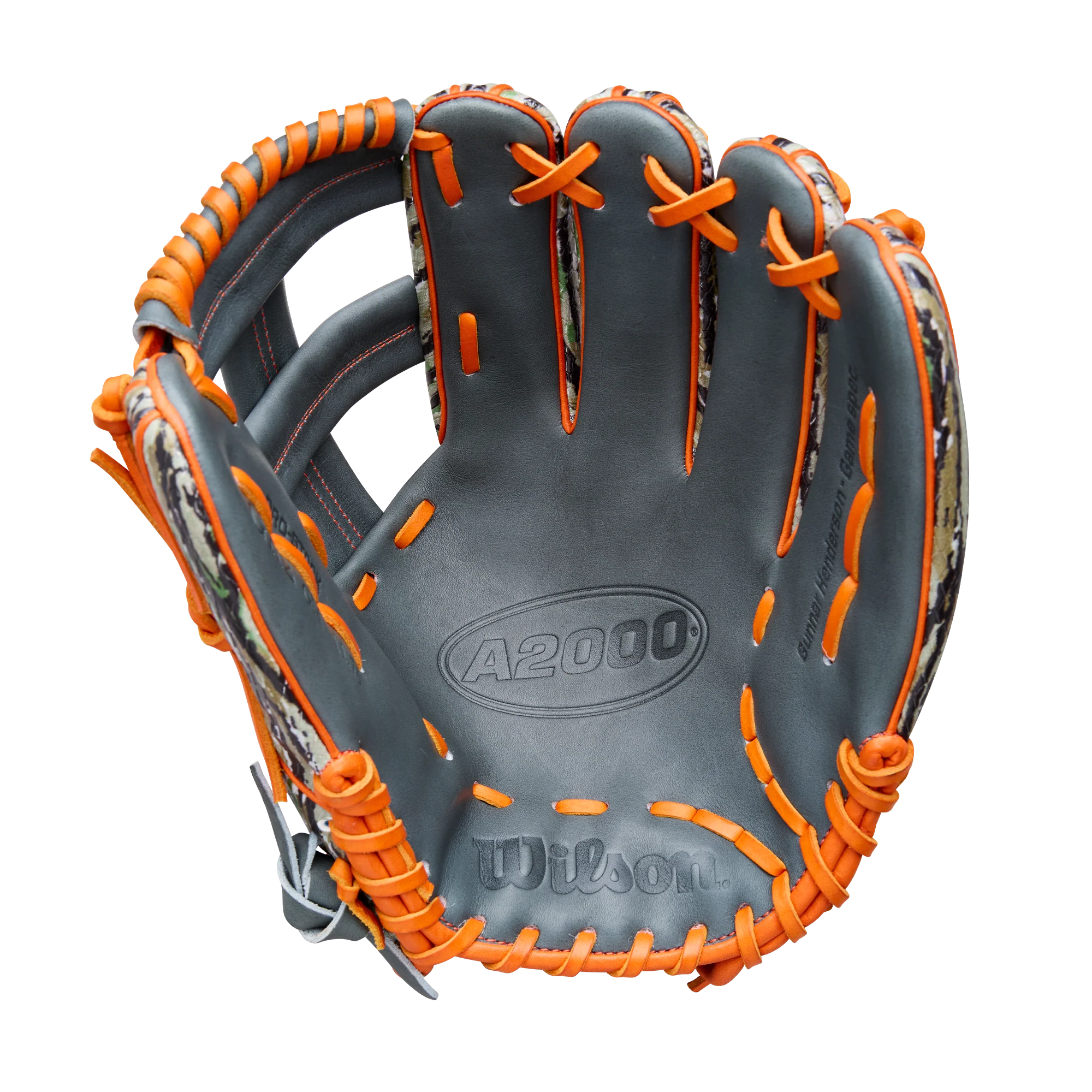 2026 Wilson A2000 11.75" Gunner Henderson Game Model Baseball Fielding Glove - WBW1034511175 - Image 2
