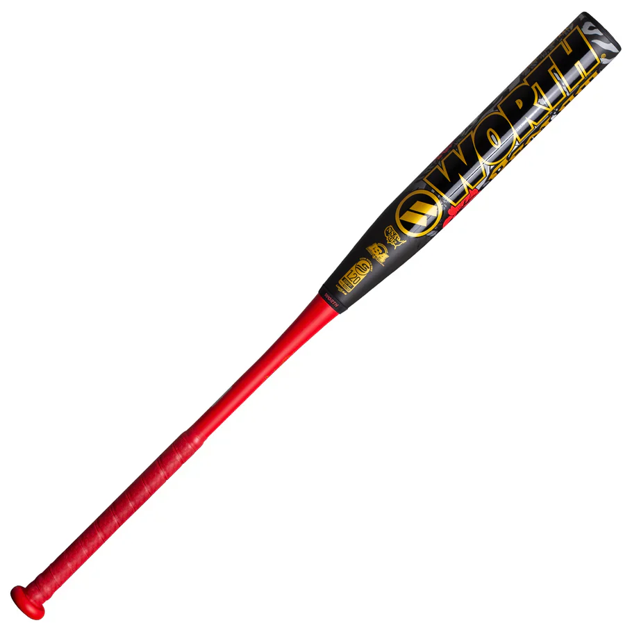 2026 Worth Bedlam Josh Riley XXL 2-Piece 12" 1oz Endload USSSA Slowpitch Softball Bat WSU6JRB12X