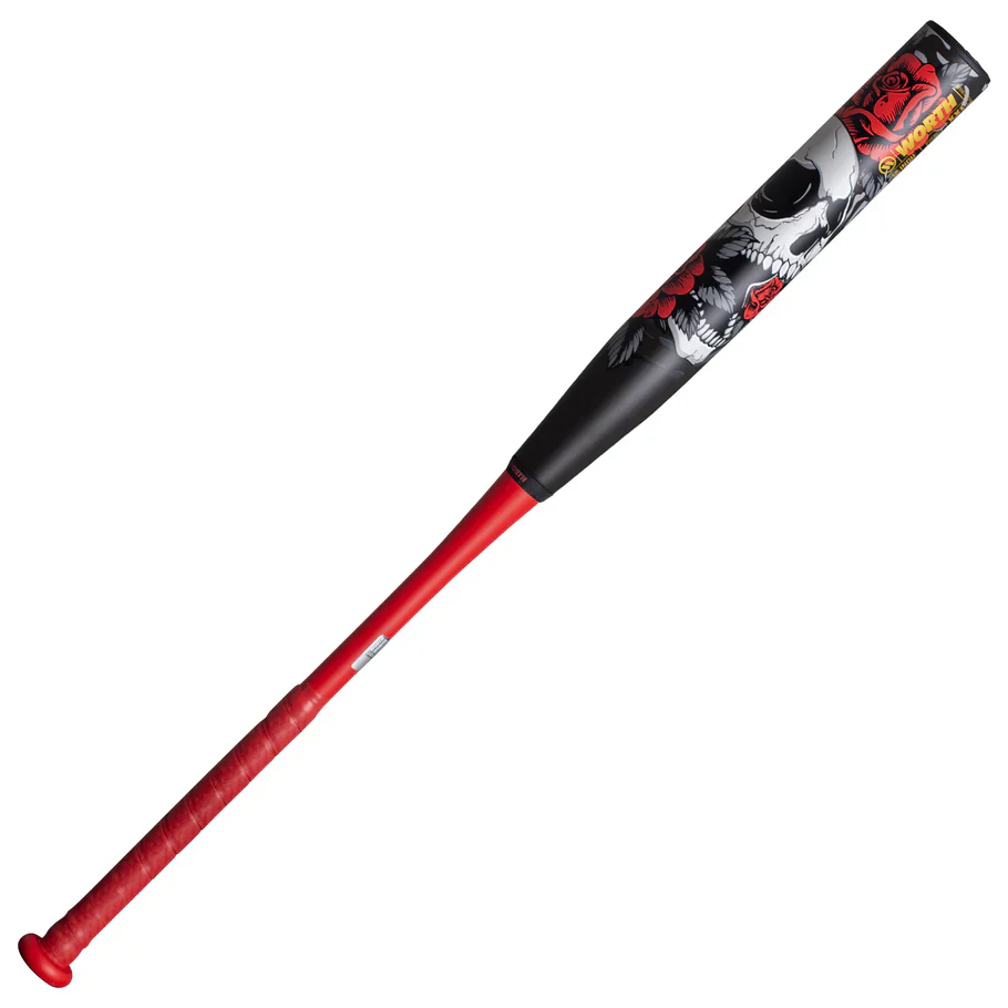 2026 Worth Bedlam Josh Riley XXL 2-Piece 12" 1oz Endload USSSA Slowpitch Softball Bat WSU6JRB12X - Image 3