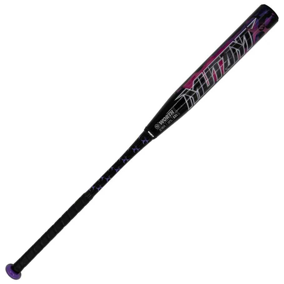 2026 WORTH MUTANT PURPLE HAZE XXL USSSA SLOWPITCH SOFTBALL BAT - WSU6MUTX