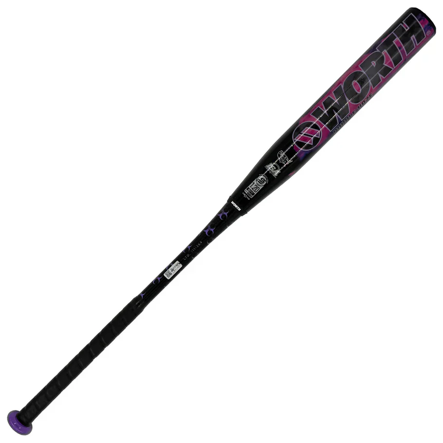 2026 WORTH MUTANT PURPLE HAZE XXL USSSA SLOWPITCH SOFTBALL BAT - WSU6MUTX - Image 2