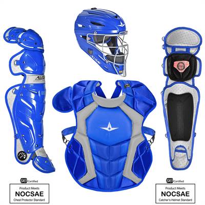All Star S7 Axis Adult NOCSAE Certified Catchers Set - Solid Colors - Image 5