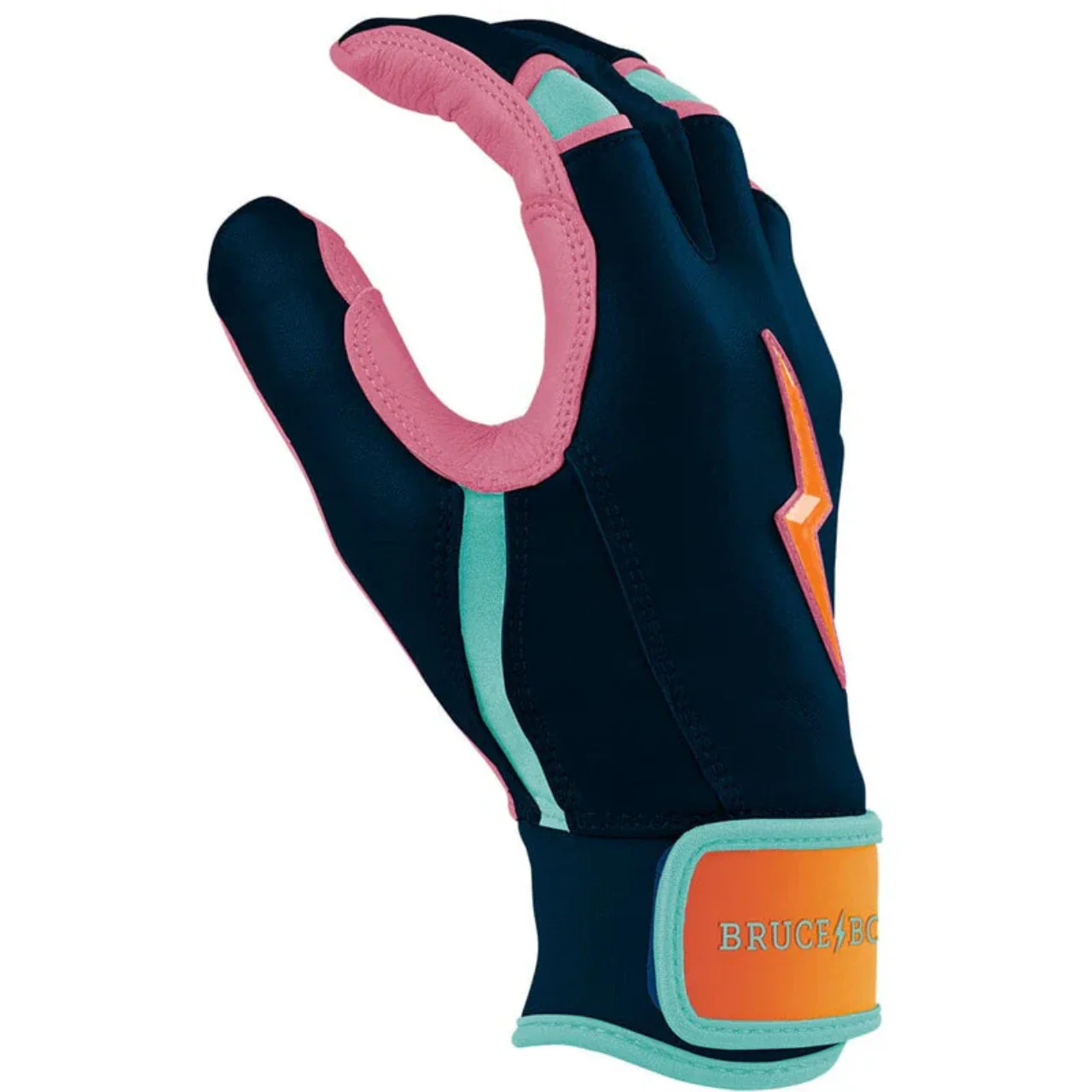 Bruce Bolt Creator Series Short Cuff Batting Glove - Sunset - Image 4