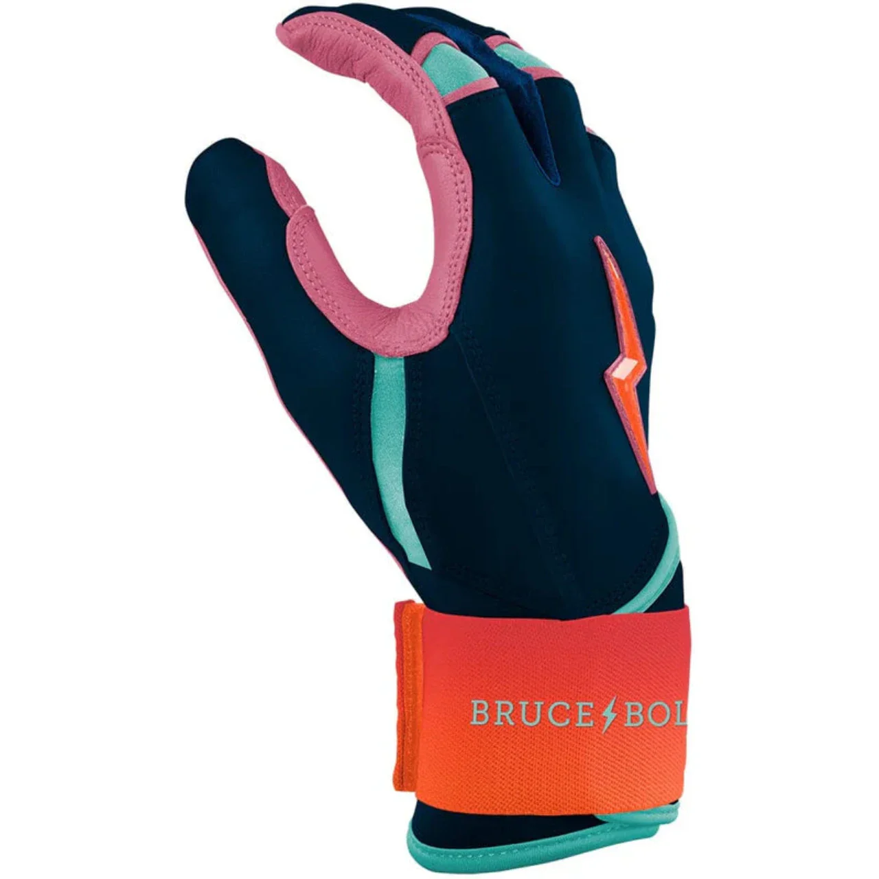Bruce Bolt Creator Series Long Cuff Batting Glove - Sunset - Long Cuff - Image 4