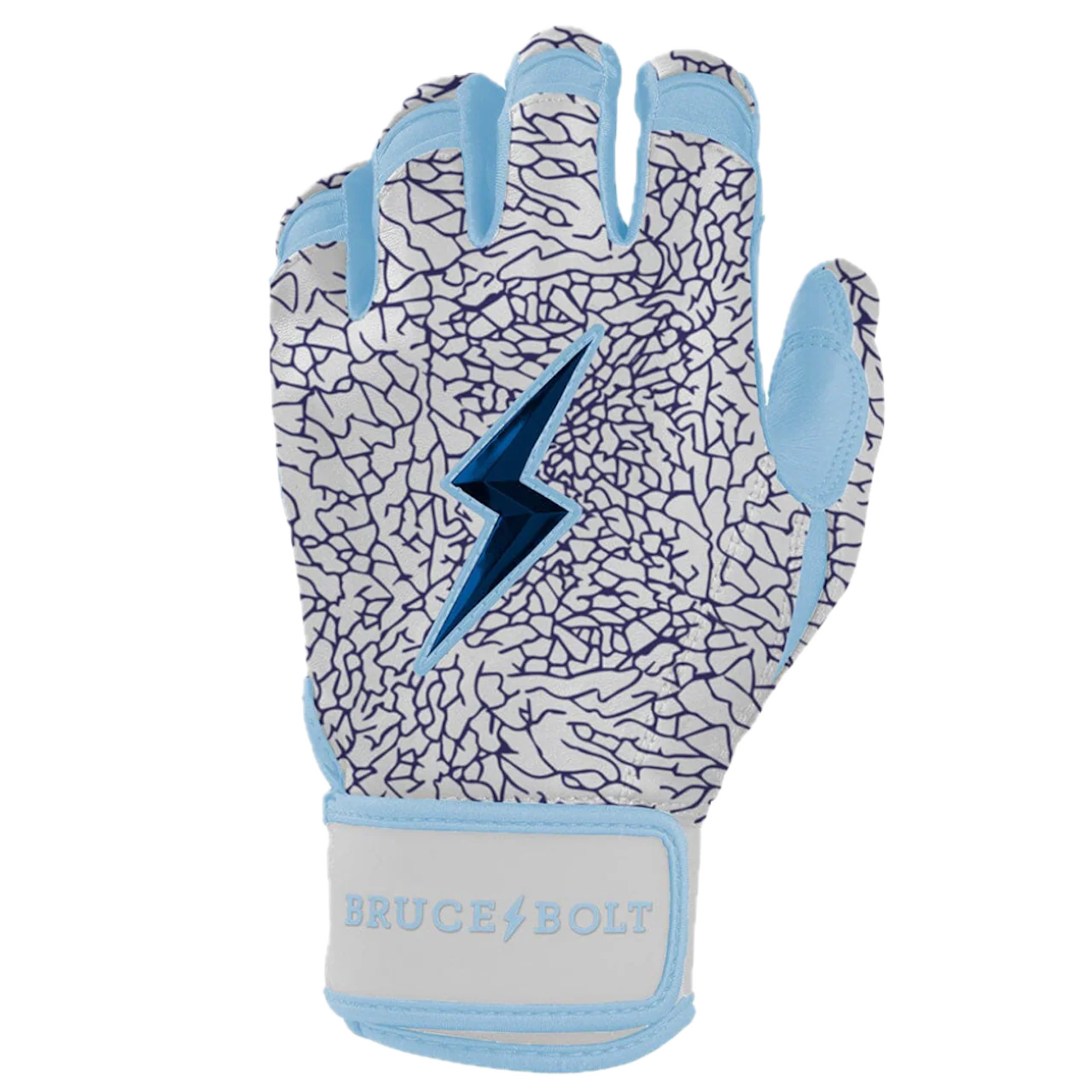Bruce Bolt Happ Series Short Cuff Batting Glove - Elephant Print - Image 2