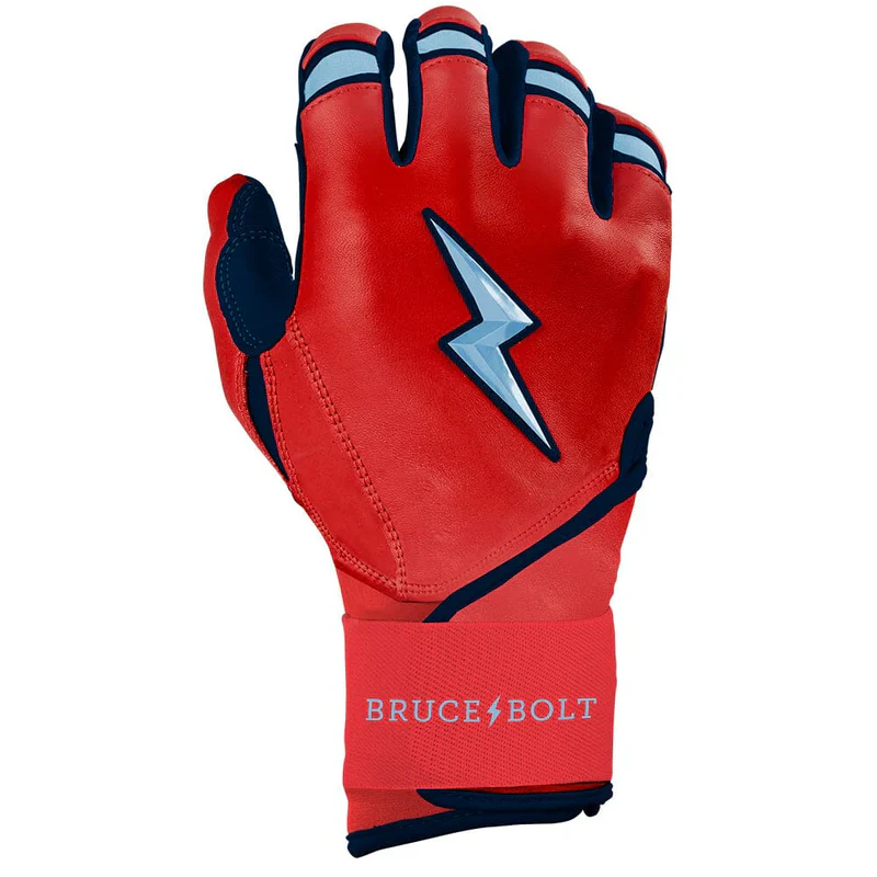 Bruce Bolt Lars Nootbaar Signature Series Short Long Cuff Batting Glove - Nootbaar Red - Image 3