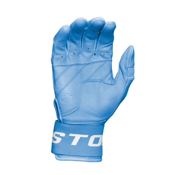 Easton Adult Mav Pro Locked in Batting Gloves - Columbia Blue - MAVPROLIBG-CB - Image 2