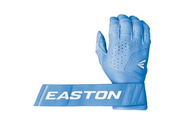 Easton Adult Mav Pro Locked in Batting Gloves - Columbia Blue - MAVPROLIBG-CB - Image 3