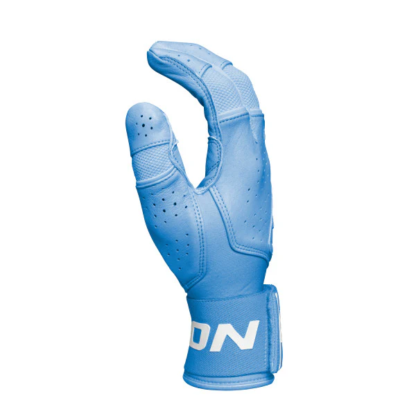 Easton Adult Mav Pro Locked in Batting Gloves - Columbia Blue - MAVPROLIBG-CB - Image 4