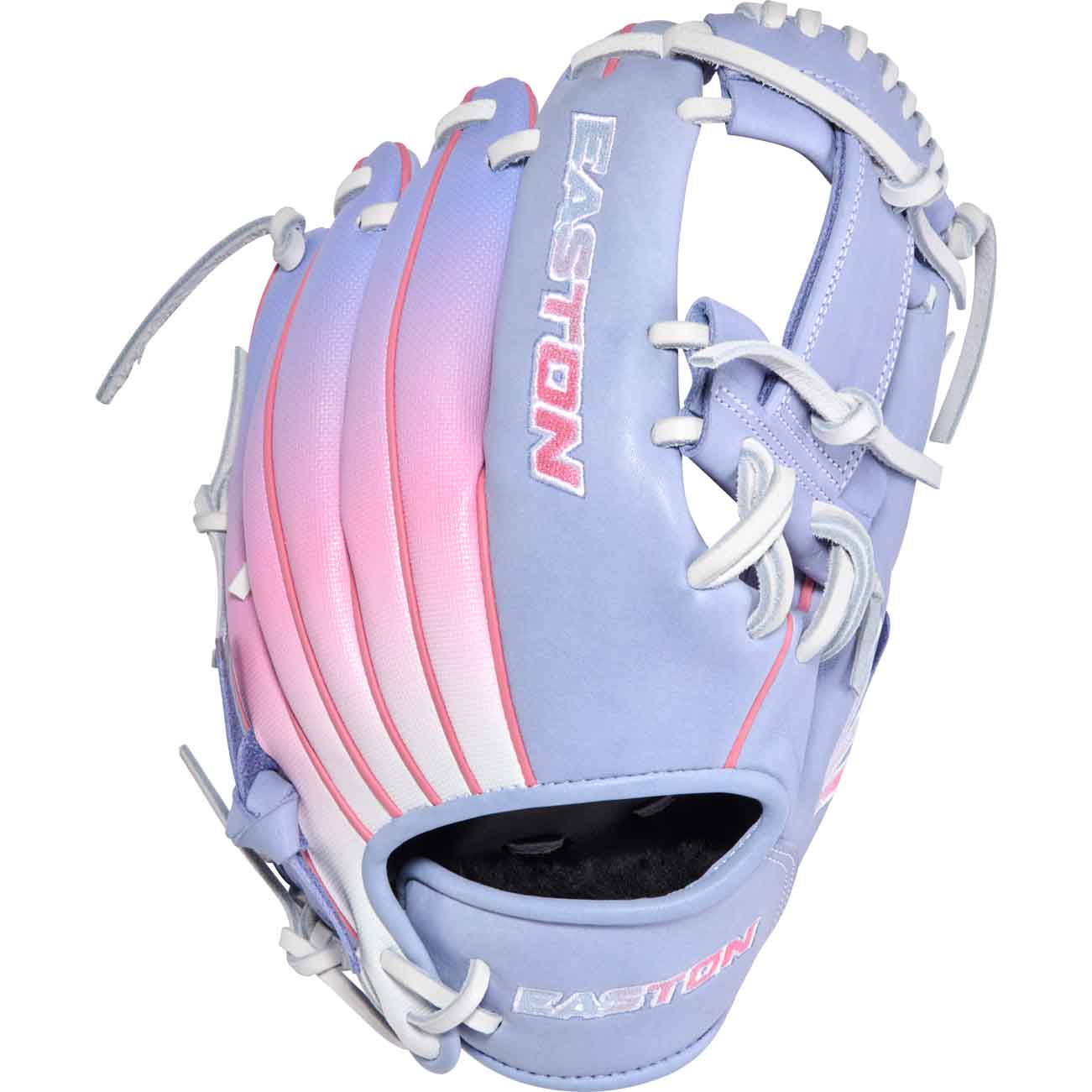 Easton ColorSplash 3.0 Pro Collection Perrywinkle / Pink 12" Fastpitch Softball Glove - PCFP120-2PE