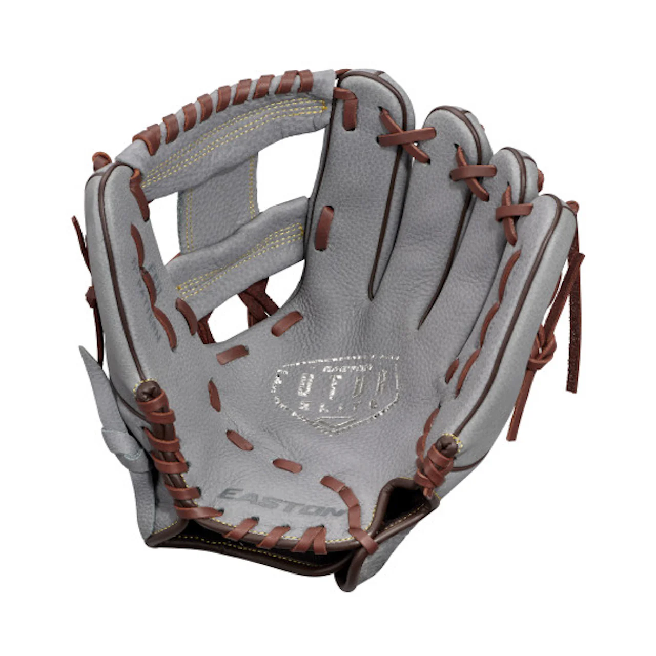 Easton Future Elite 11″ Baseball Glove - FE11 Grey/Brown - Image 2