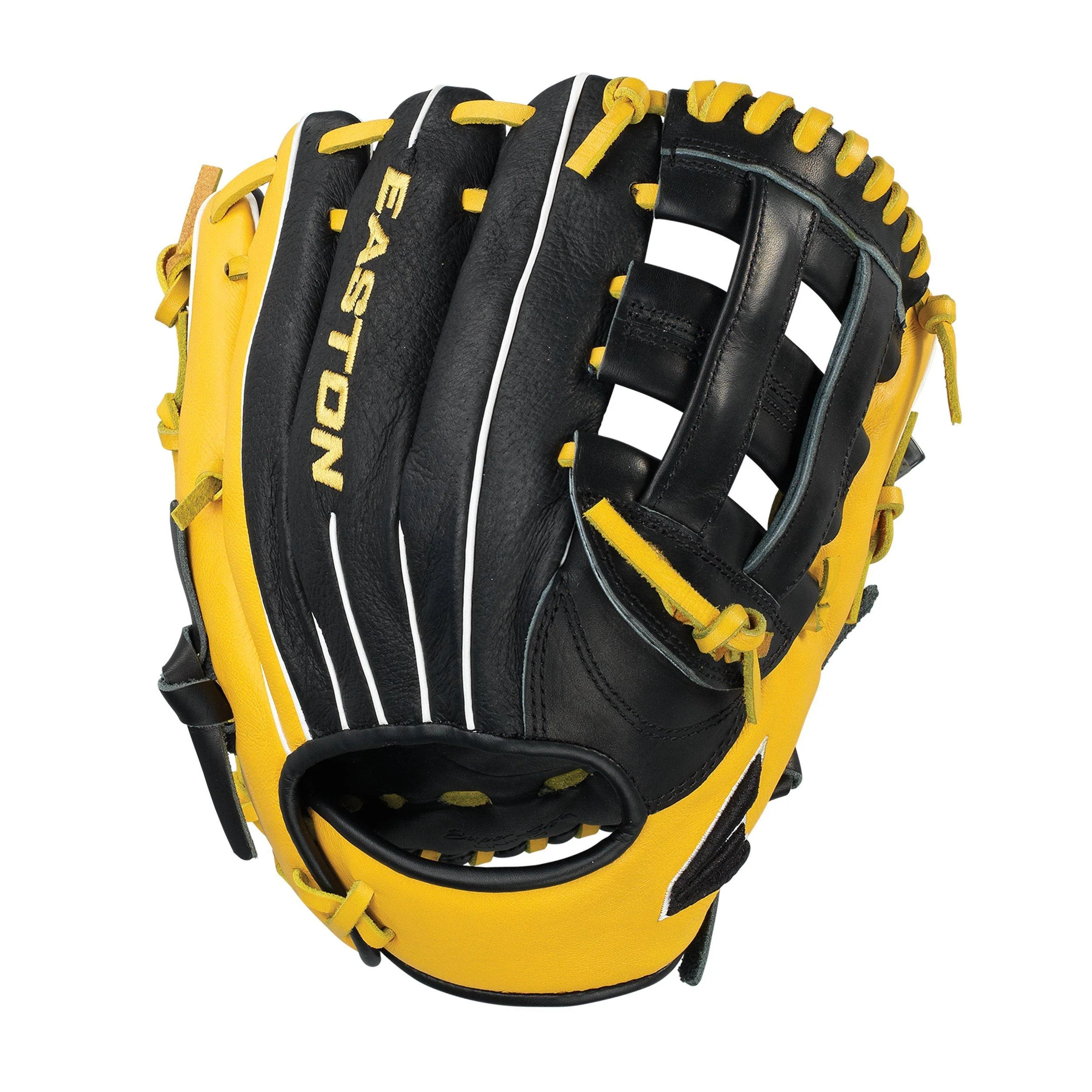 Easton Future Elite 11" Youth Baseball Glove - FE1100-BK/YL - Image 2