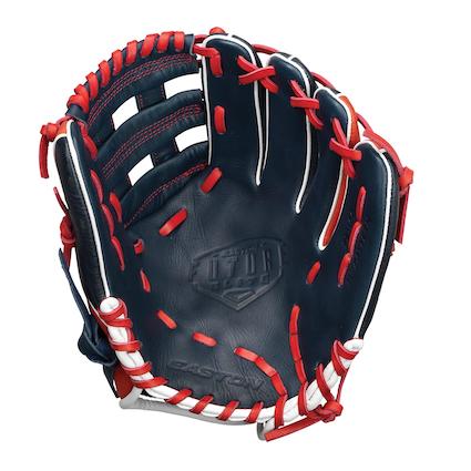Easton Future Elite 11" Youth Baseball Glove - FE1100-NY/RD/WH - Image 2