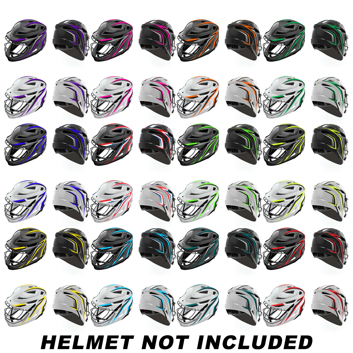 Easton Hellcat Softball Helmet Decal Kit