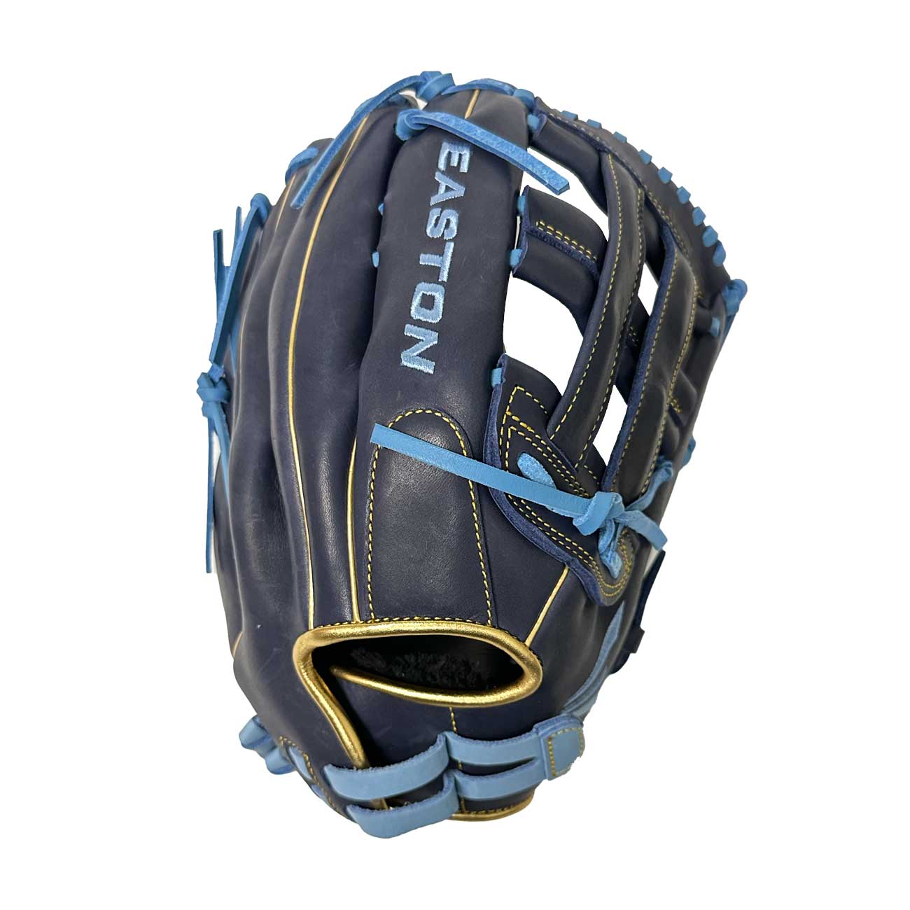 EASTON TANTRUM SERIES SLOWPITCH SOFTBALL FIELDING GLOVE - NAVY/CAROLINA BLUE - Image 2