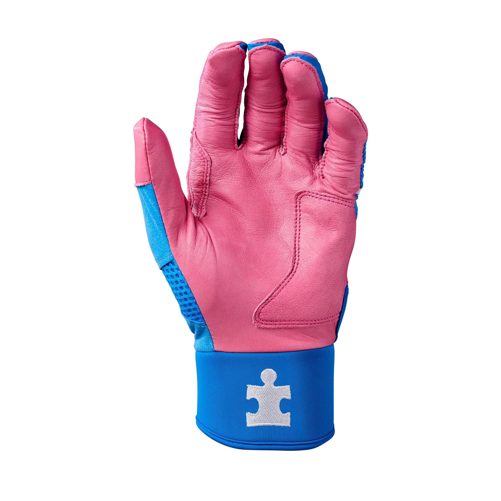 Evoshield Carbyne X-SRZ Autism Speaks Regular Cuff Adult Batting Gloves - Love the Movement - Image 3