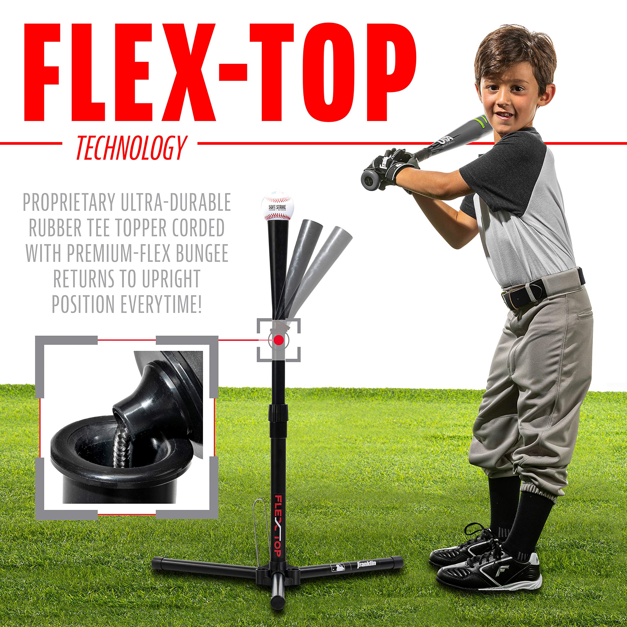 Franklin MLB® FLEX TOP Tee Ball Batting Tee - 24954 - Image 2