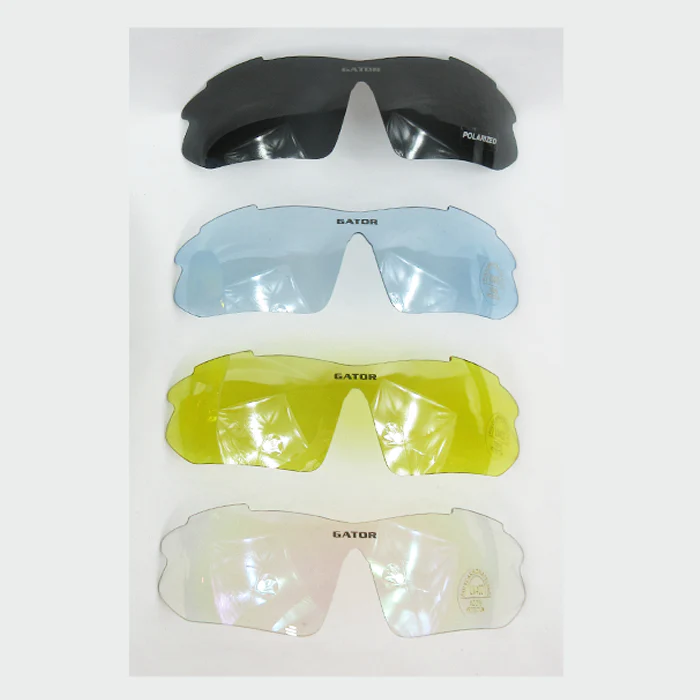 Gator Gear Multi-Lens Sunglasses Kit Carolina Blue (w/ Prescription Lens Insert) - Image 3