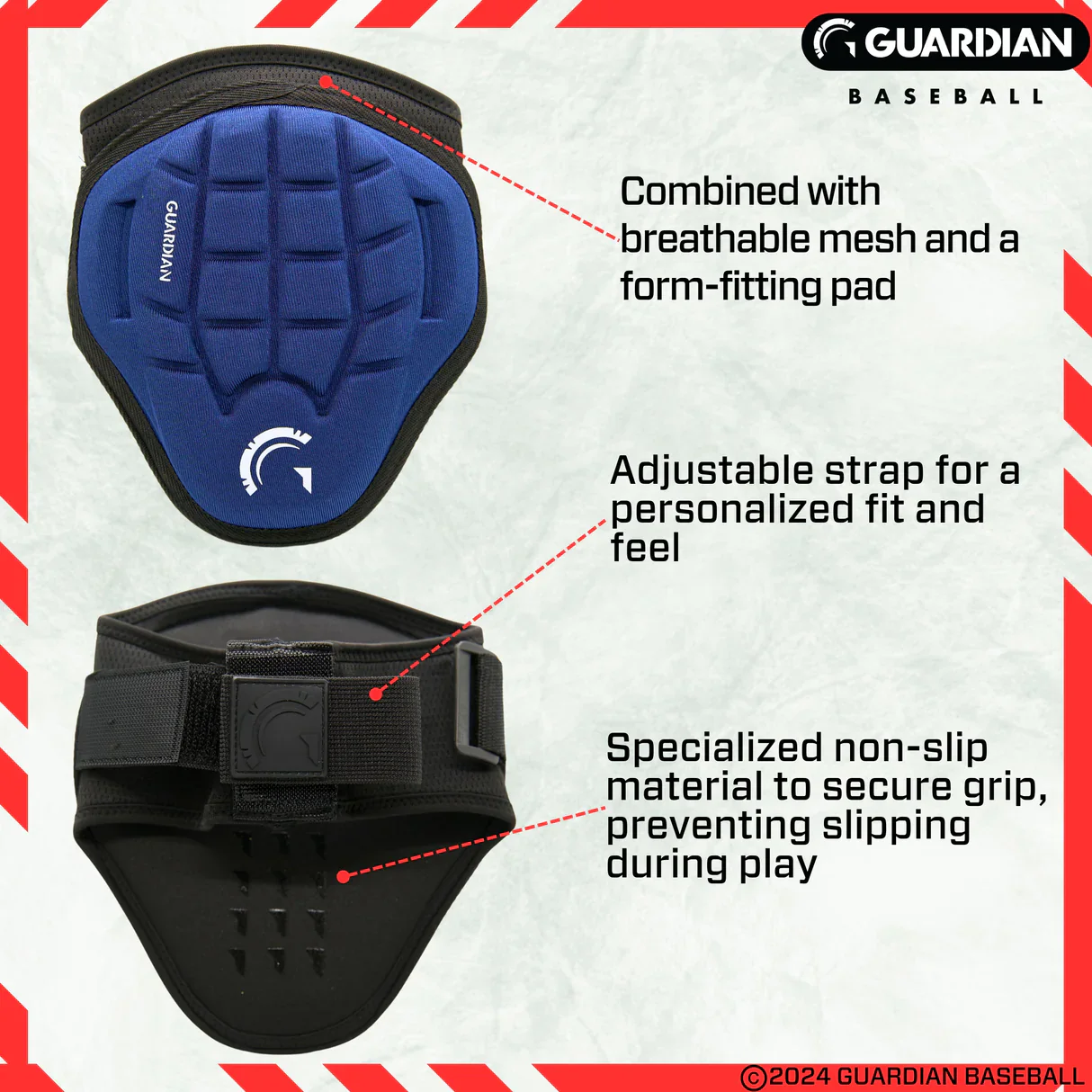 Guardian Elbow Guard Adult/Youth - Various Colours - Image 3