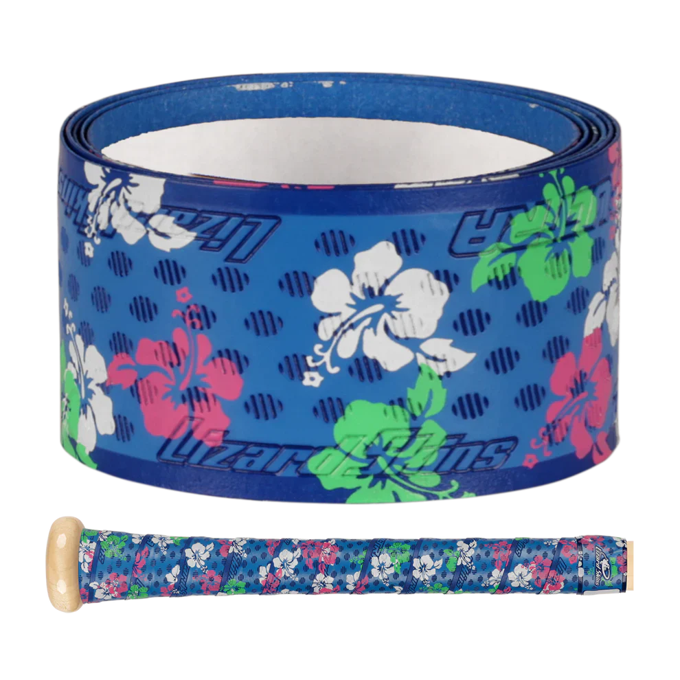 Lizard Skins DSP Ultra Bat Grip - Blue Floral